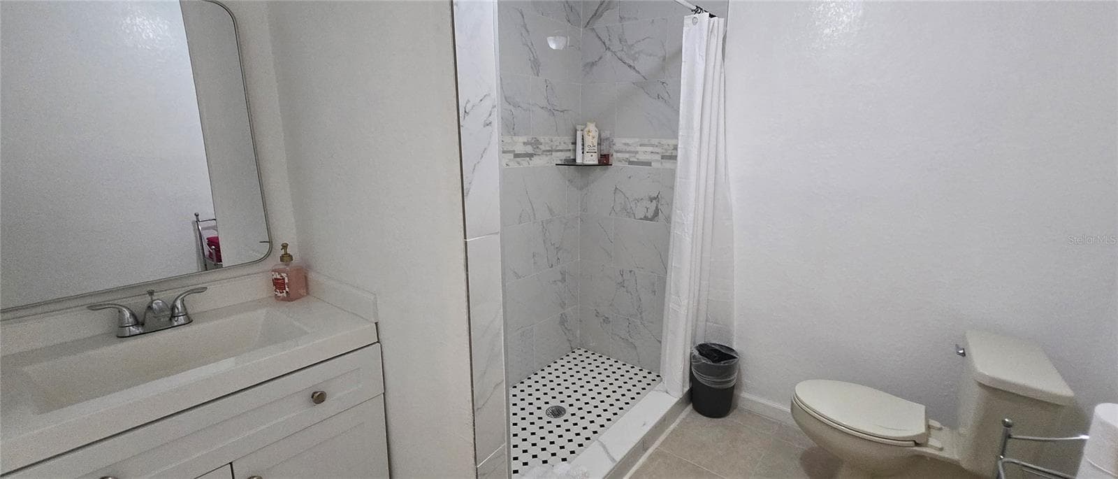 2nd Bathroom with Shower - 8814 ROCKY CREEK DR, TAMPA