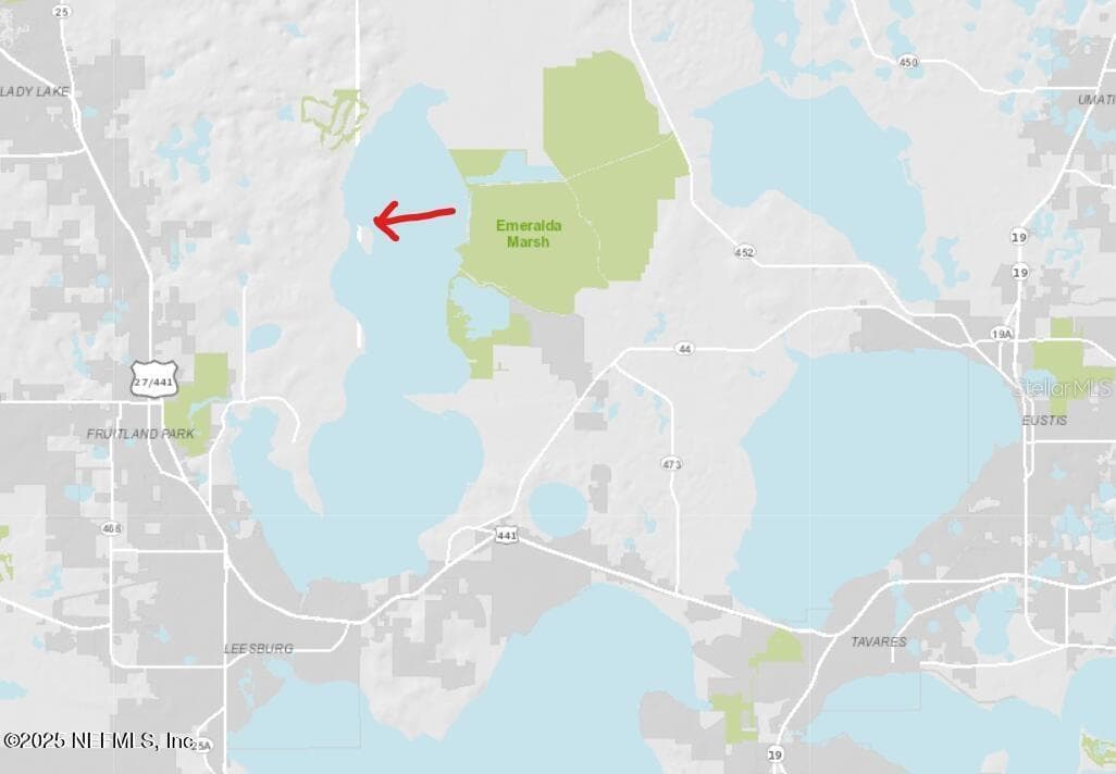Location - 6001 BIRD ISLAND DR, LADY LAKE