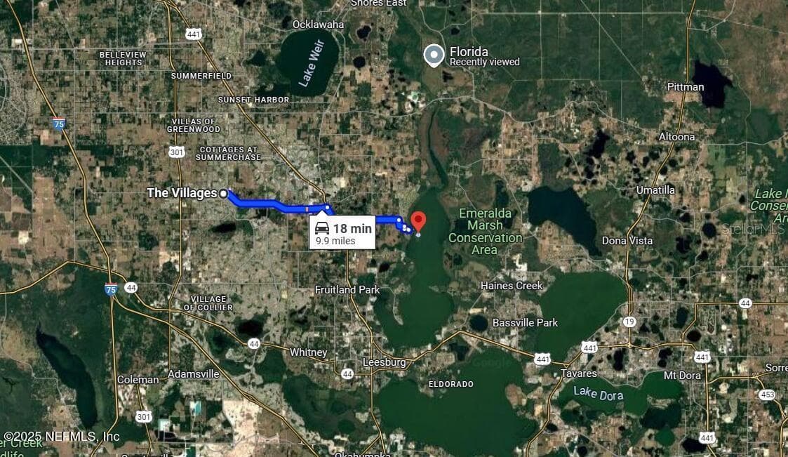 Map Location - 6001 BIRD ISLAND DR, LADY LAKE