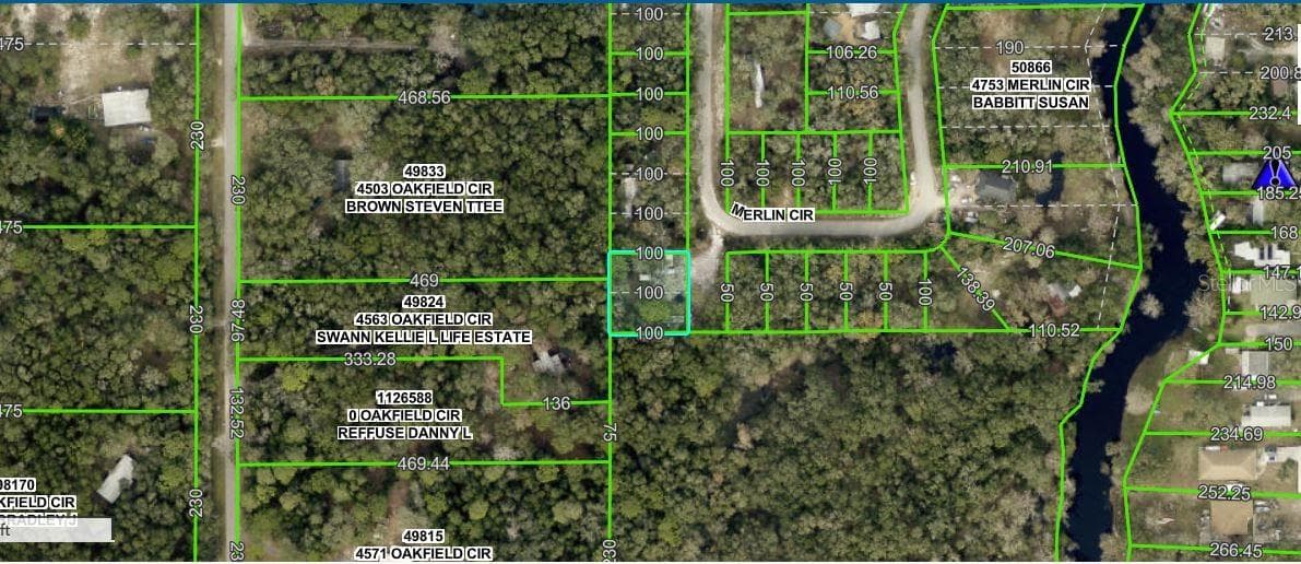 Land at 4809 MERLIN CIR, RIDGE MANOR, photo 2 of 8
