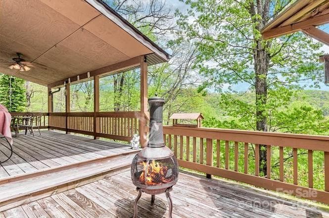 Views from  the lot next door - Hendersonville