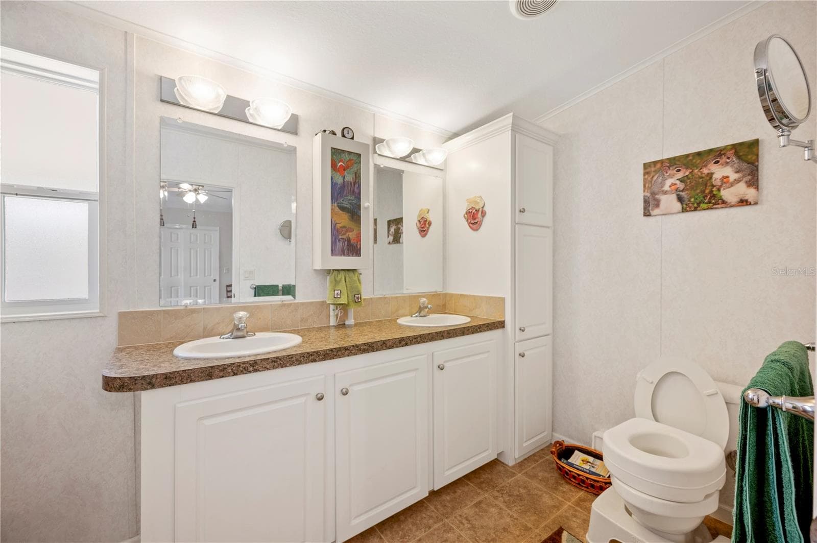 Primary Bathroom, double vanities - 38 QUEEN OF WATERS ST, LAKE WALES