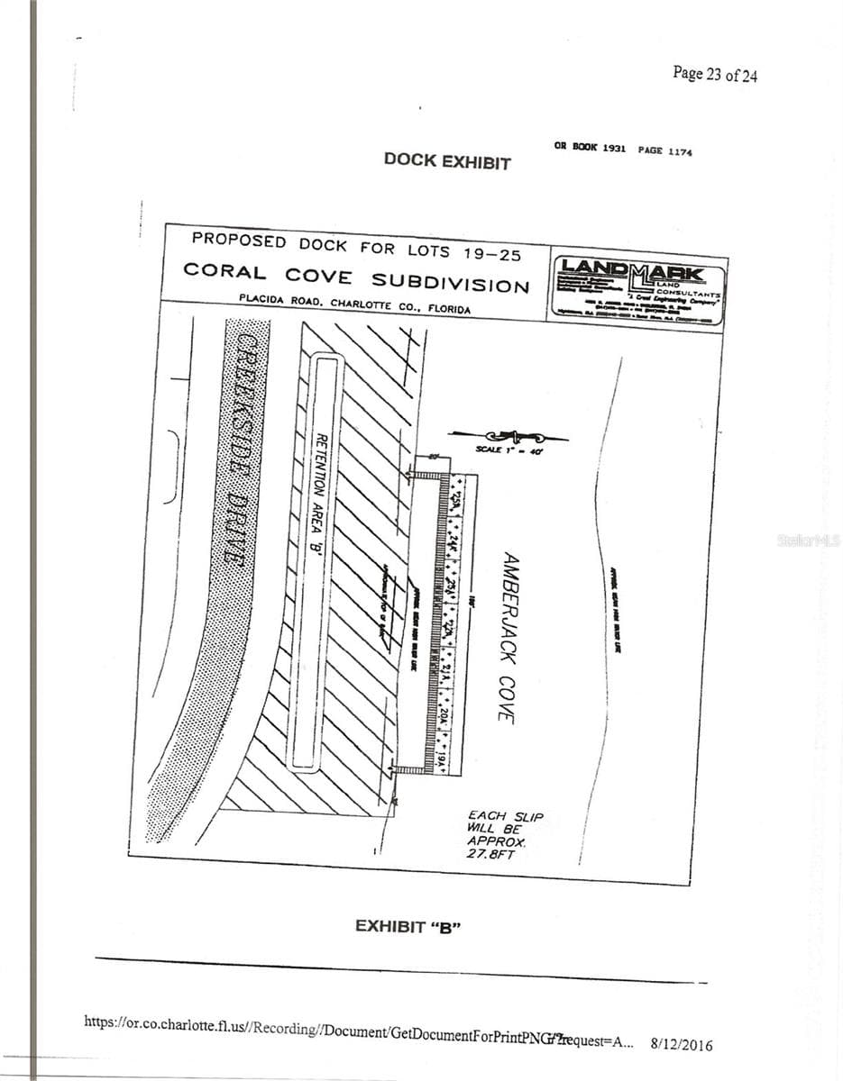 Docks for the dry lots 27.8 ft. approx. - 10081 CREEKSIDE DR, PLACIDA