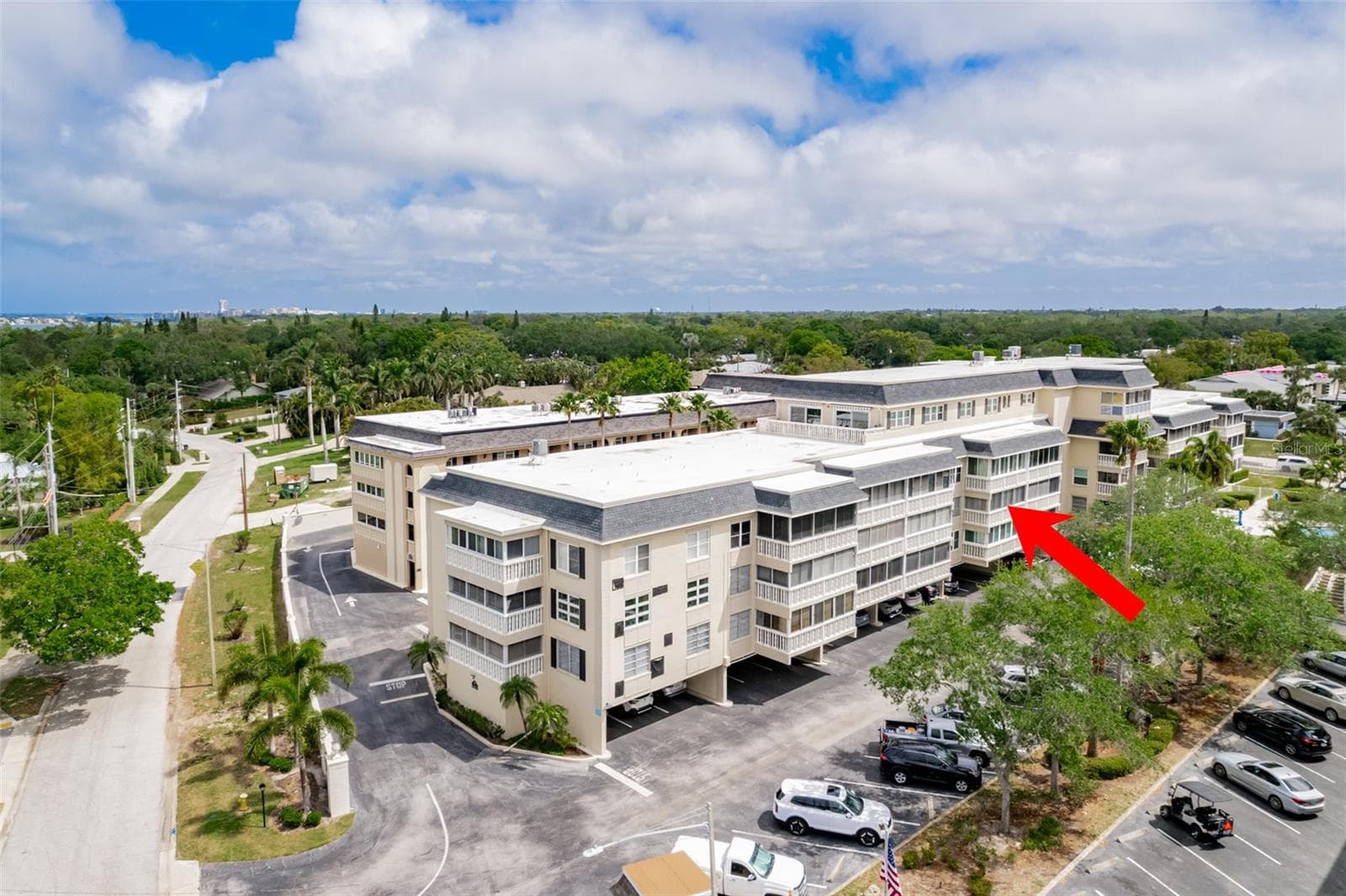 Aerial - 147 BLUFF VIEW DR #206, BELLEAIR BLUFFS