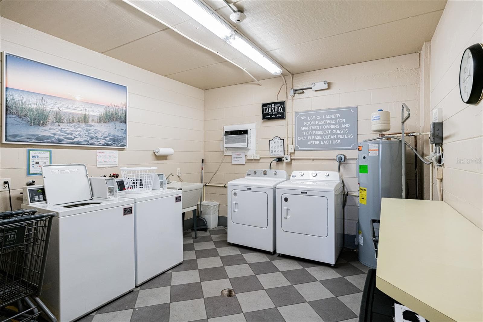 Community laundry - 147 BLUFF VIEW DR #206, BELLEAIR BLUFFS