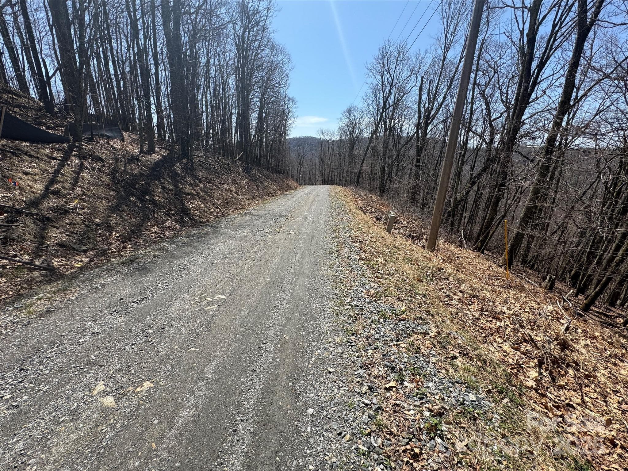Road in Front of Lots - Mars Hill