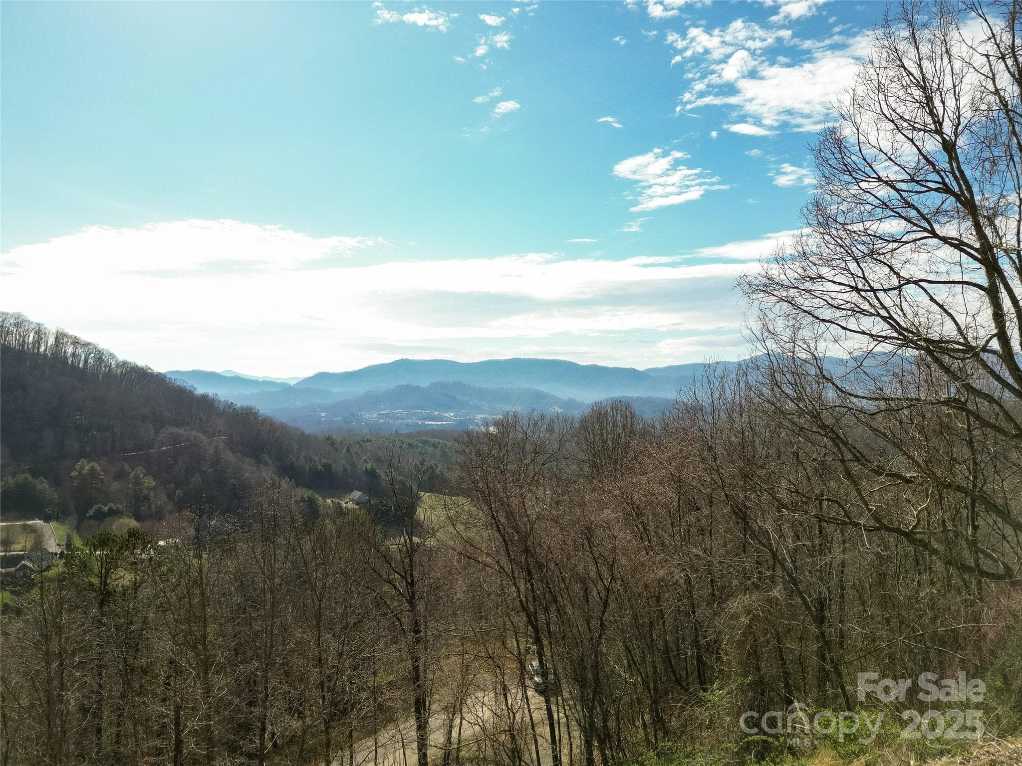 View from proposed build site. - Waynesville