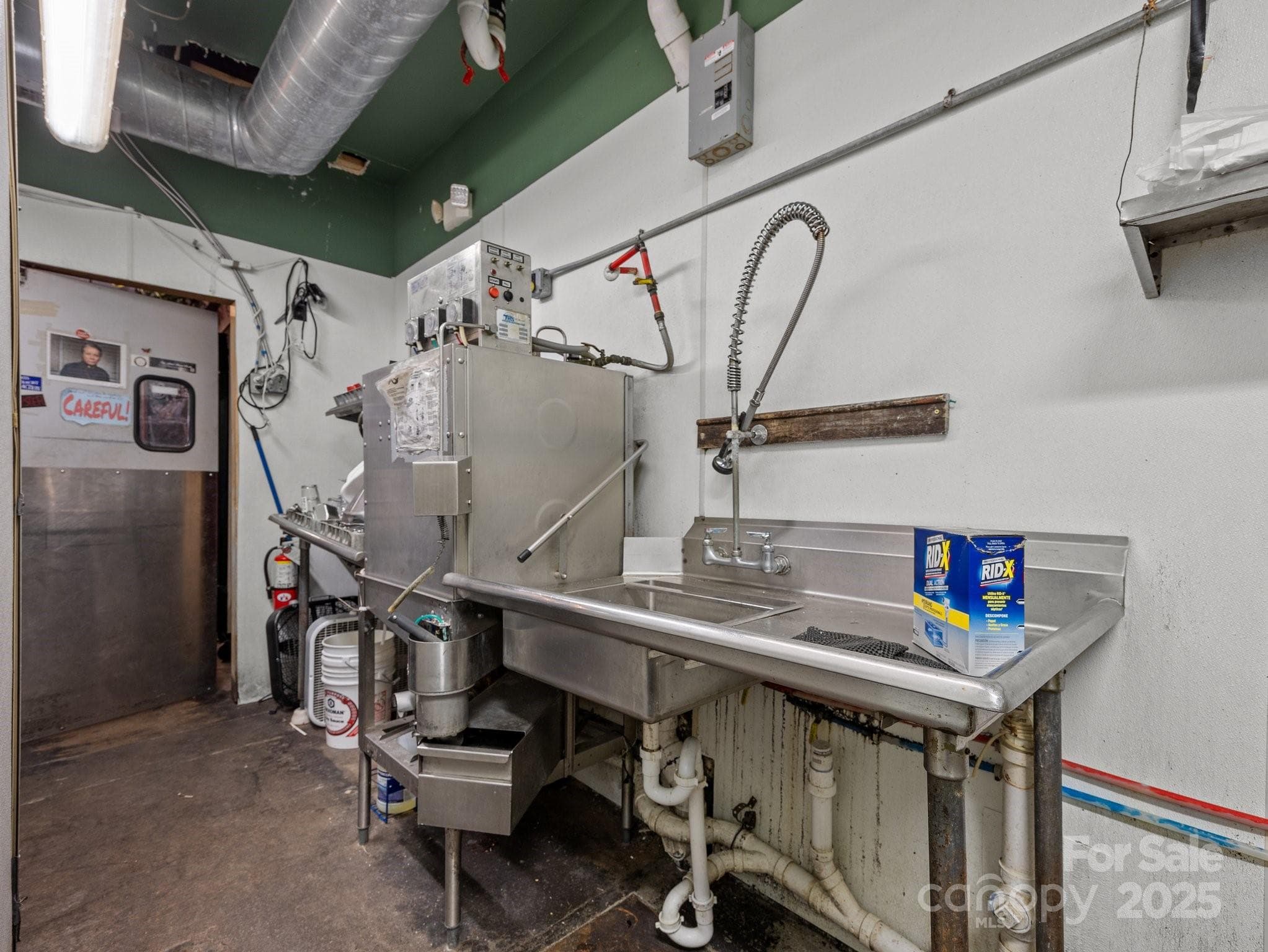 Downstairs Bar Dish Wash Area - 111 Broadway Street, Asheville