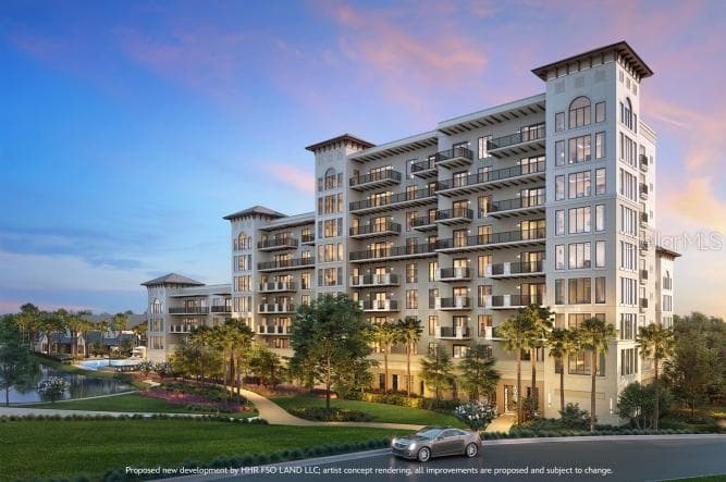 Florian Park Luxe Residences. Artist concept rendering, all improvements are proposed and subject to change. ©Disney - 10300 WINTER SPARKLE CIR, GOLDEN OAK