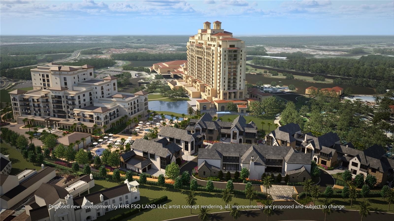 Florian Park Luxe Residences. Artist concept rendering, all improvements are proposed and subject to change. ©Disney - 10300 WINTER SPARKLE CIR, GOLDEN OAK