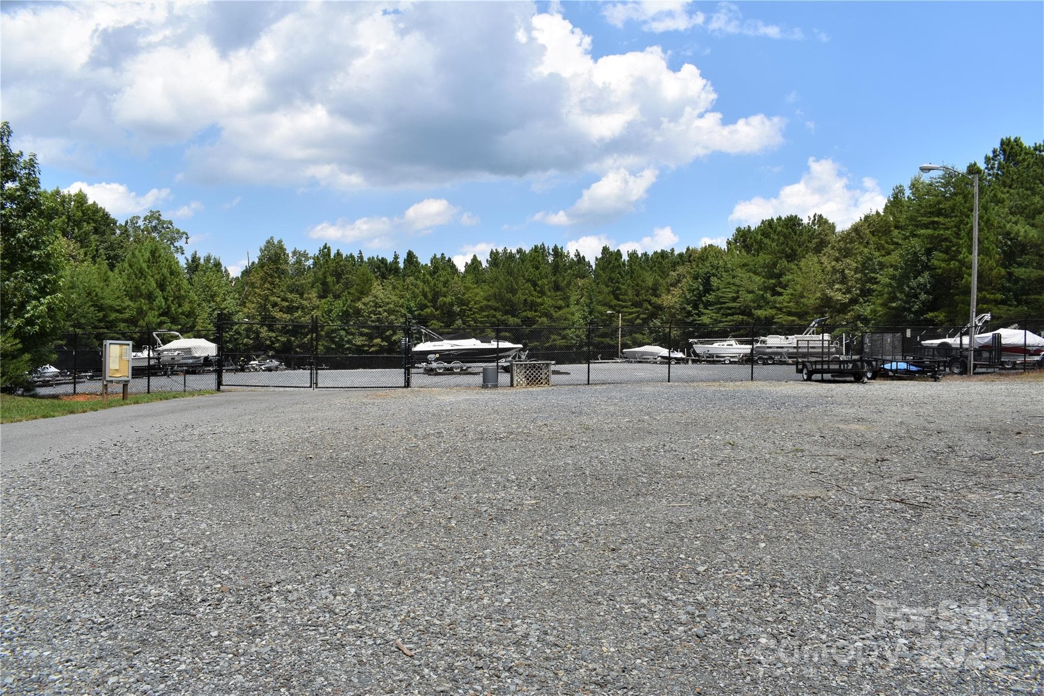 Private, secure boat/RV storage near the Clubhouse. - 133 Badin View Drive, Badin Lake