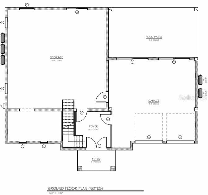 Building Plan. - 2560 BAYBREEZE ST, ST JAMES CITY