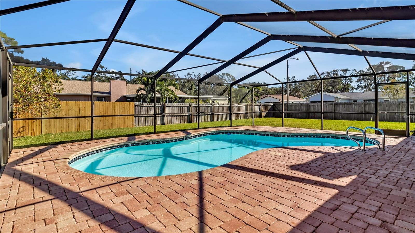 Pool, screened in lanai and large backyard! - 7801 17TH WAY N, ST PETERSBURG