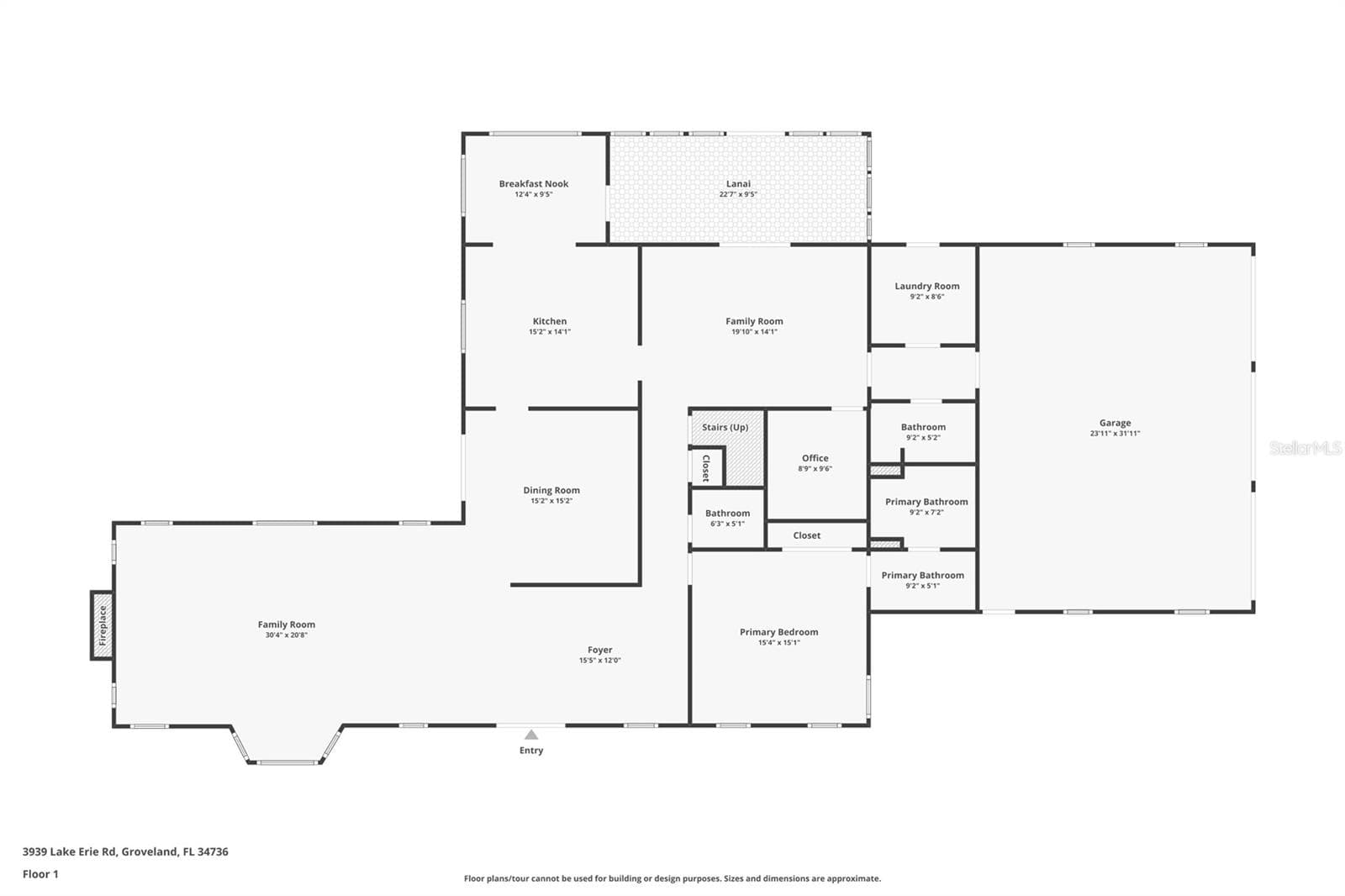 Single Family Residence at 3939 LAKE ERIE RD, GROVELAND, photo 37 of 42