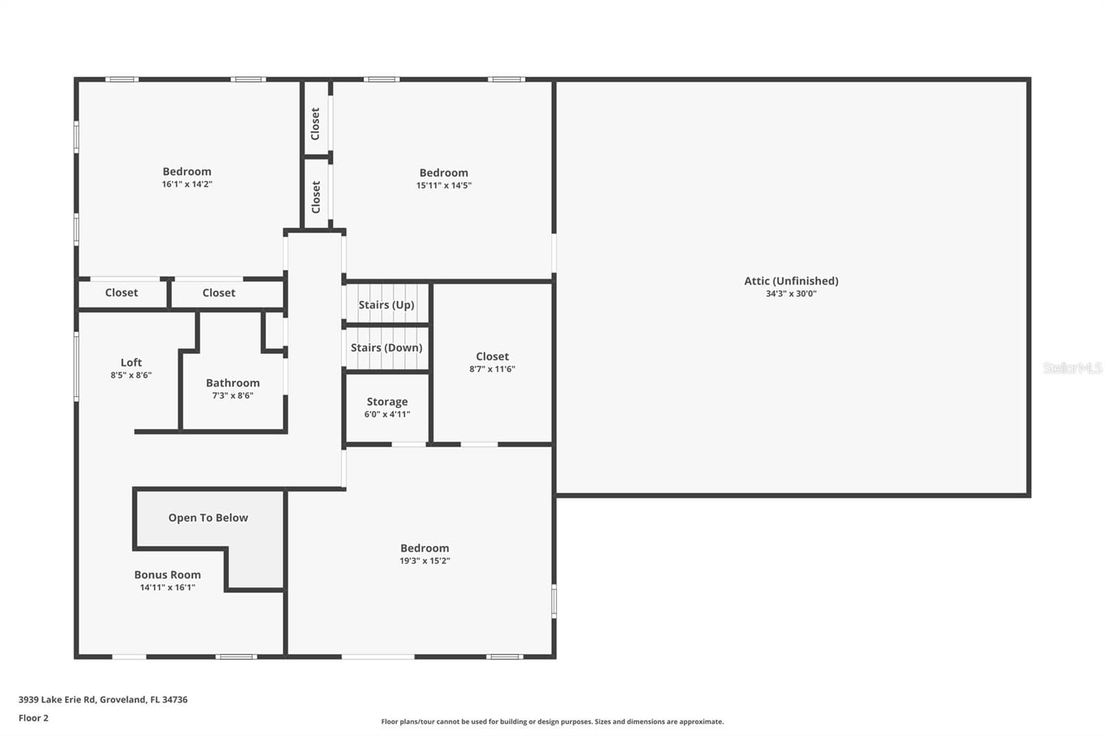 Single Family Residence at 3939 LAKE ERIE RD, GROVELAND, photo 38 of 42