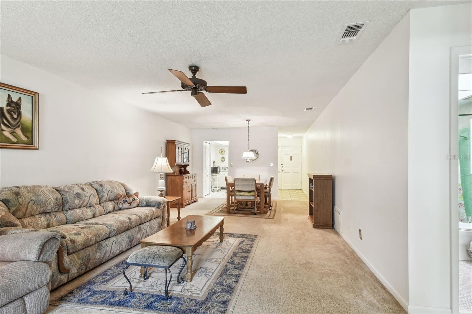 Living Room - 11200 102ND AVE #48, SEMINOLE
