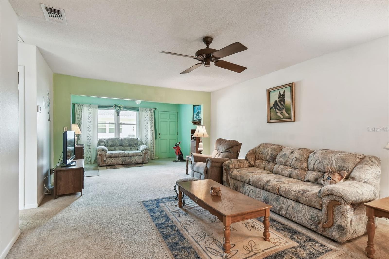 Living Room - 11200 102ND AVE #48, SEMINOLE