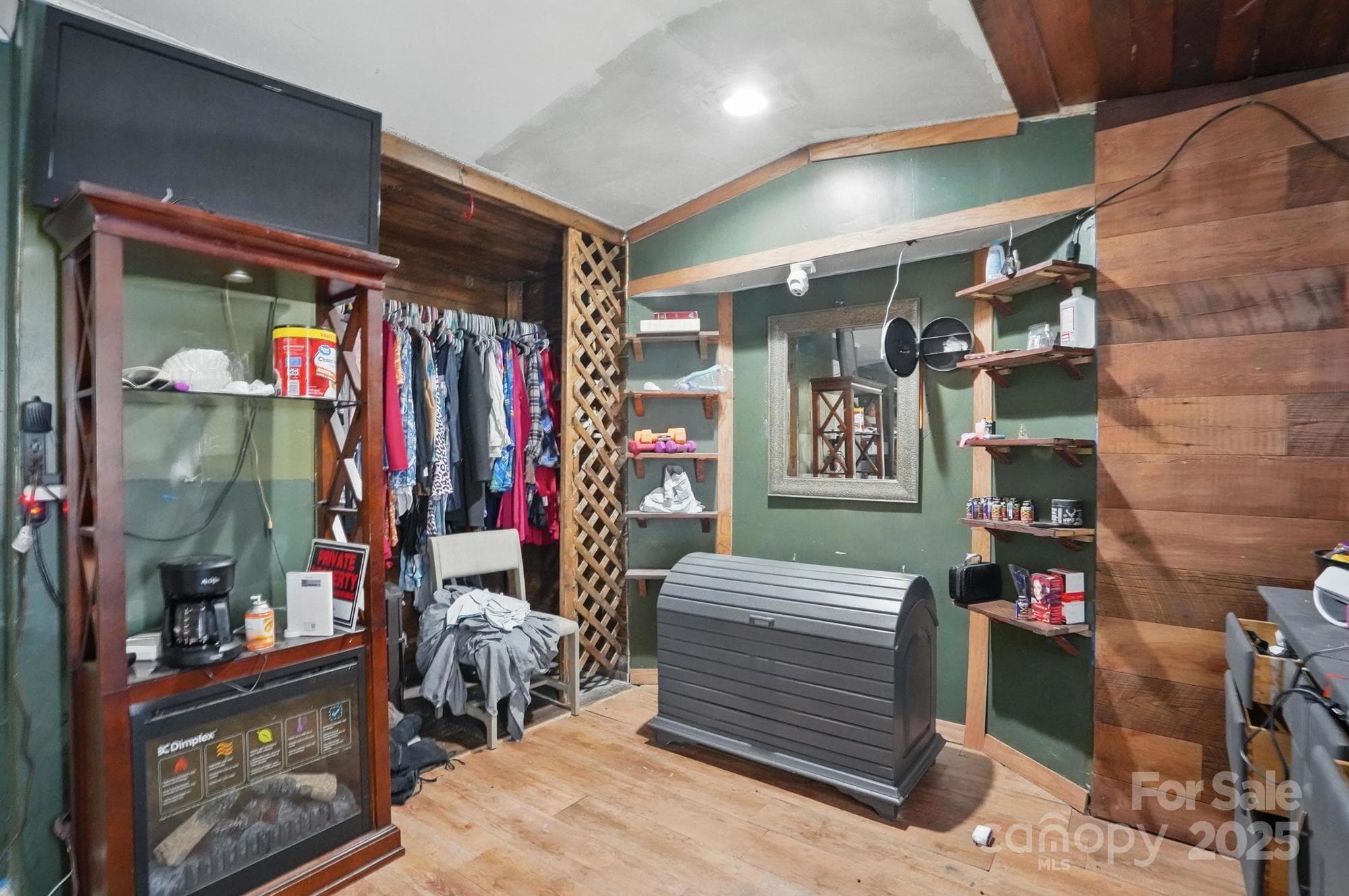 Primary Bedroom Bathroom was converted into a closet interior view to reference condition - 10420 Silver Mine Road, Indian Land