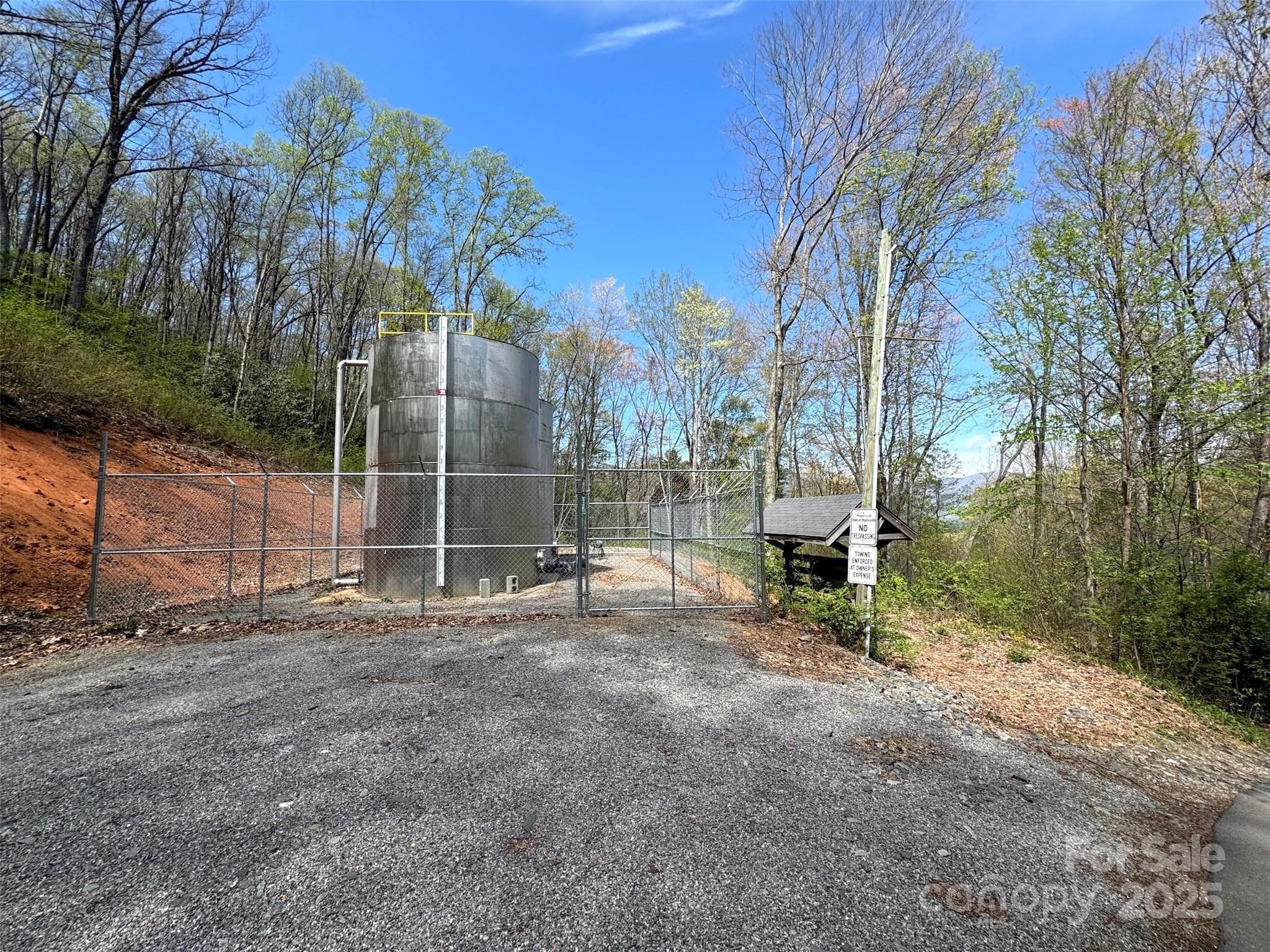 City of Waynesville Water Tanks for platted lots in community. - Waynesville