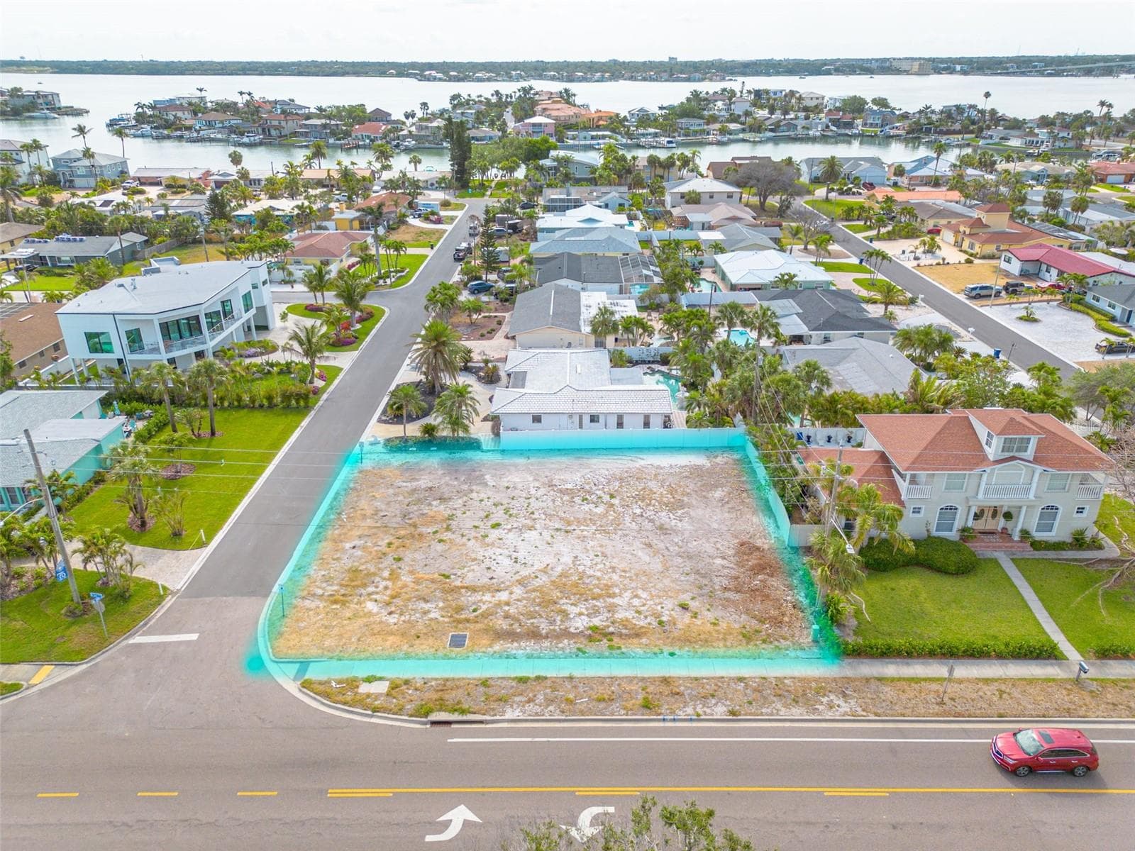 Land at GULF BLVD, BELLEAIR BEACH, photo 4 of 9