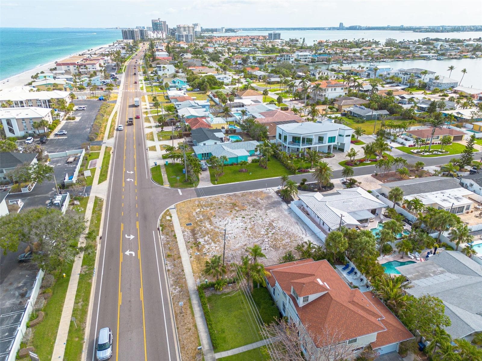 Land at GULF BLVD, BELLEAIR BEACH, photo 8 of 9