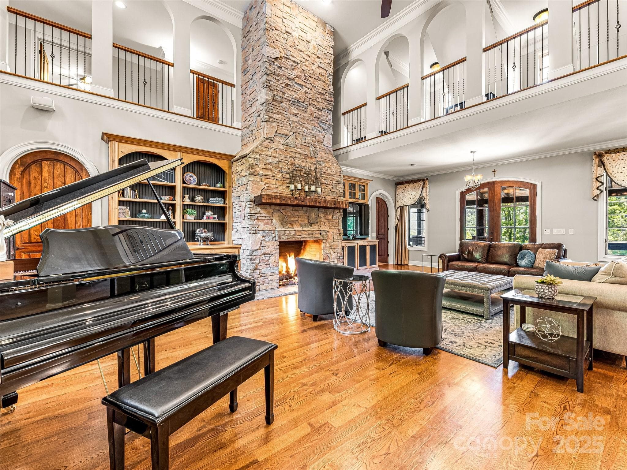Gracious spaces for entertaining. - 202 Emerald Lane, Maggie Valley