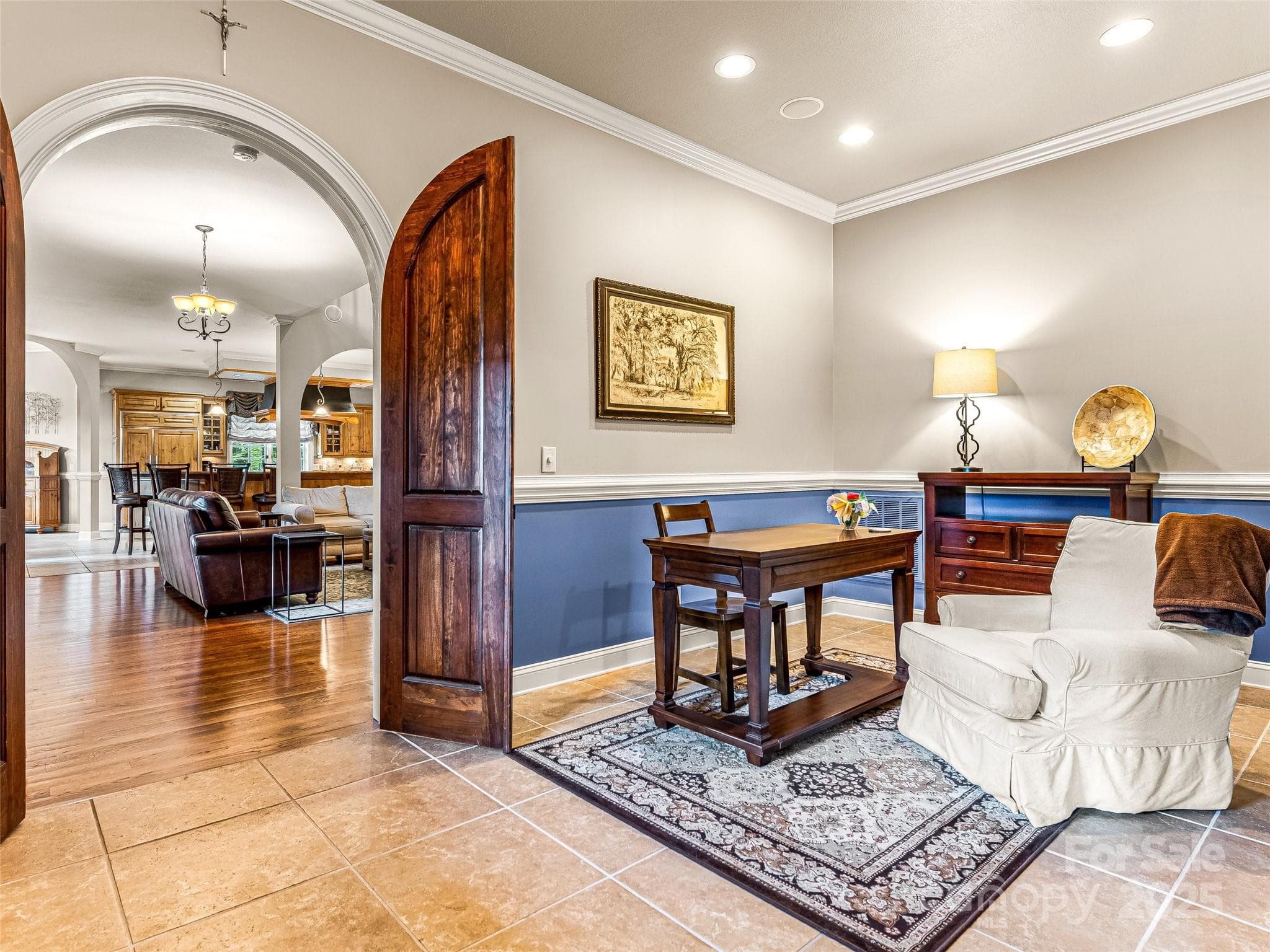 Reading room in the Primary Suite. - 202 Emerald Lane, Maggie Valley