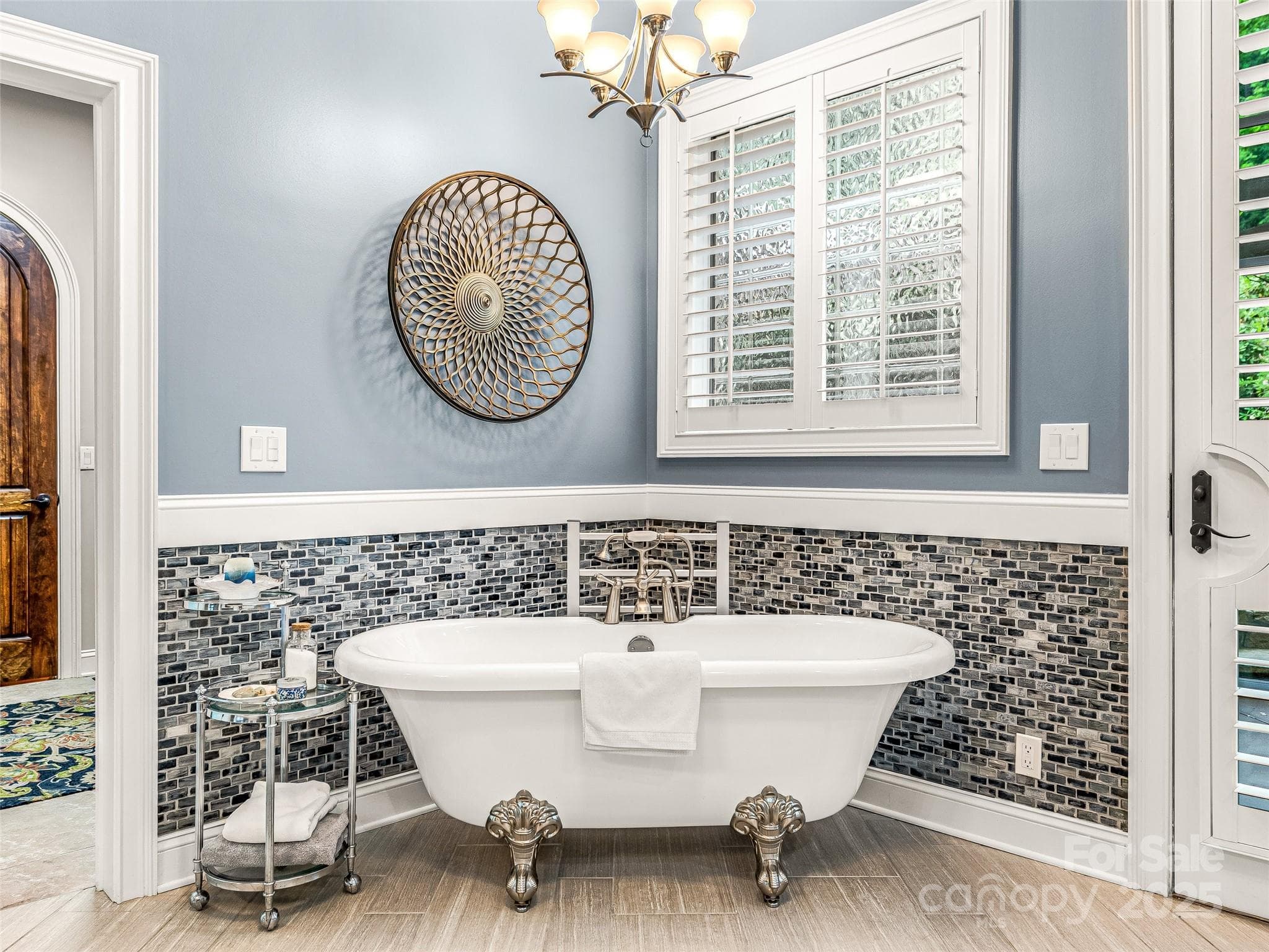 Recently remodeled Primary bath. - 202 Emerald Lane, Maggie Valley