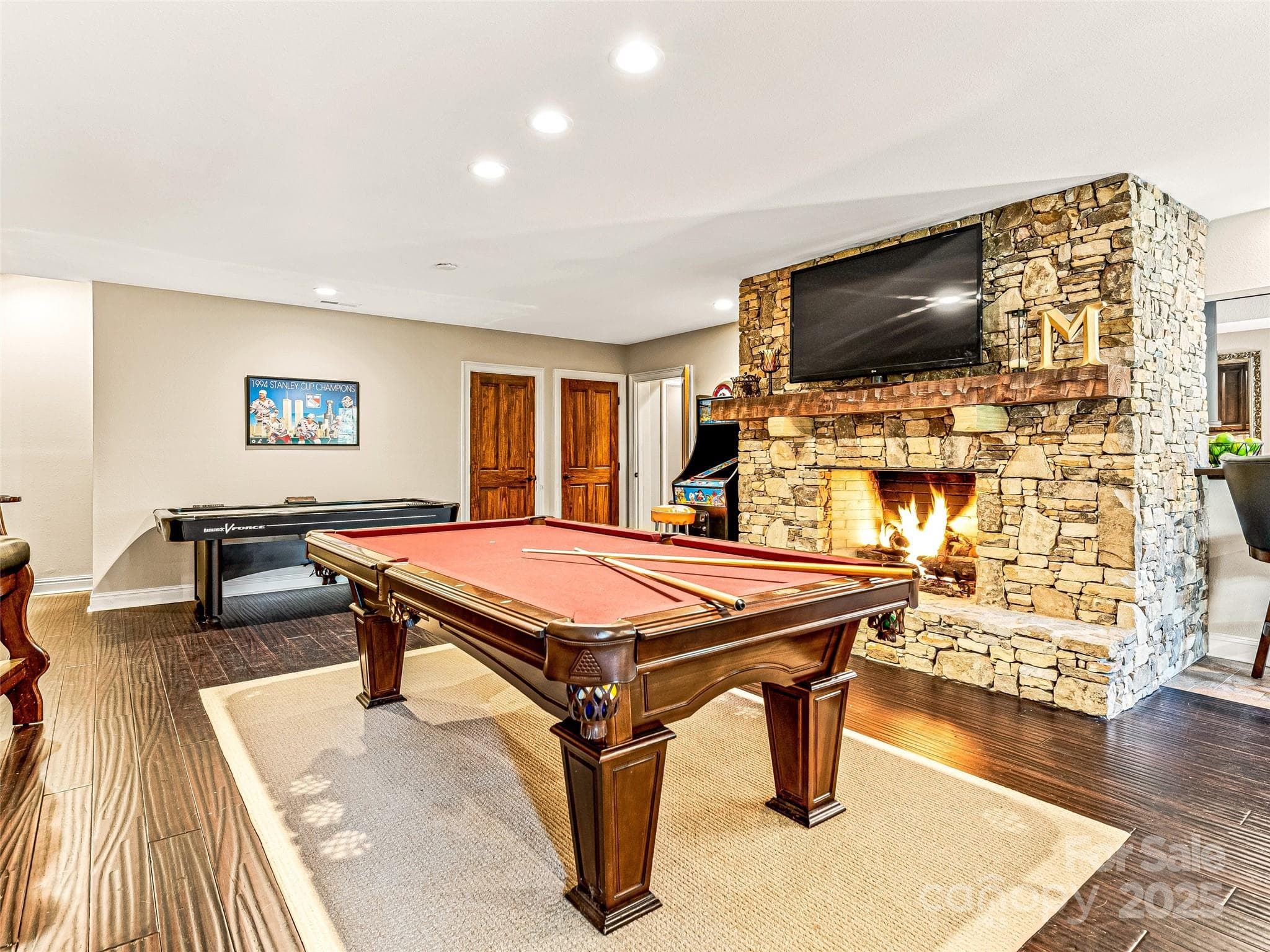 Party room lower level. - 202 Emerald Lane, Maggie Valley