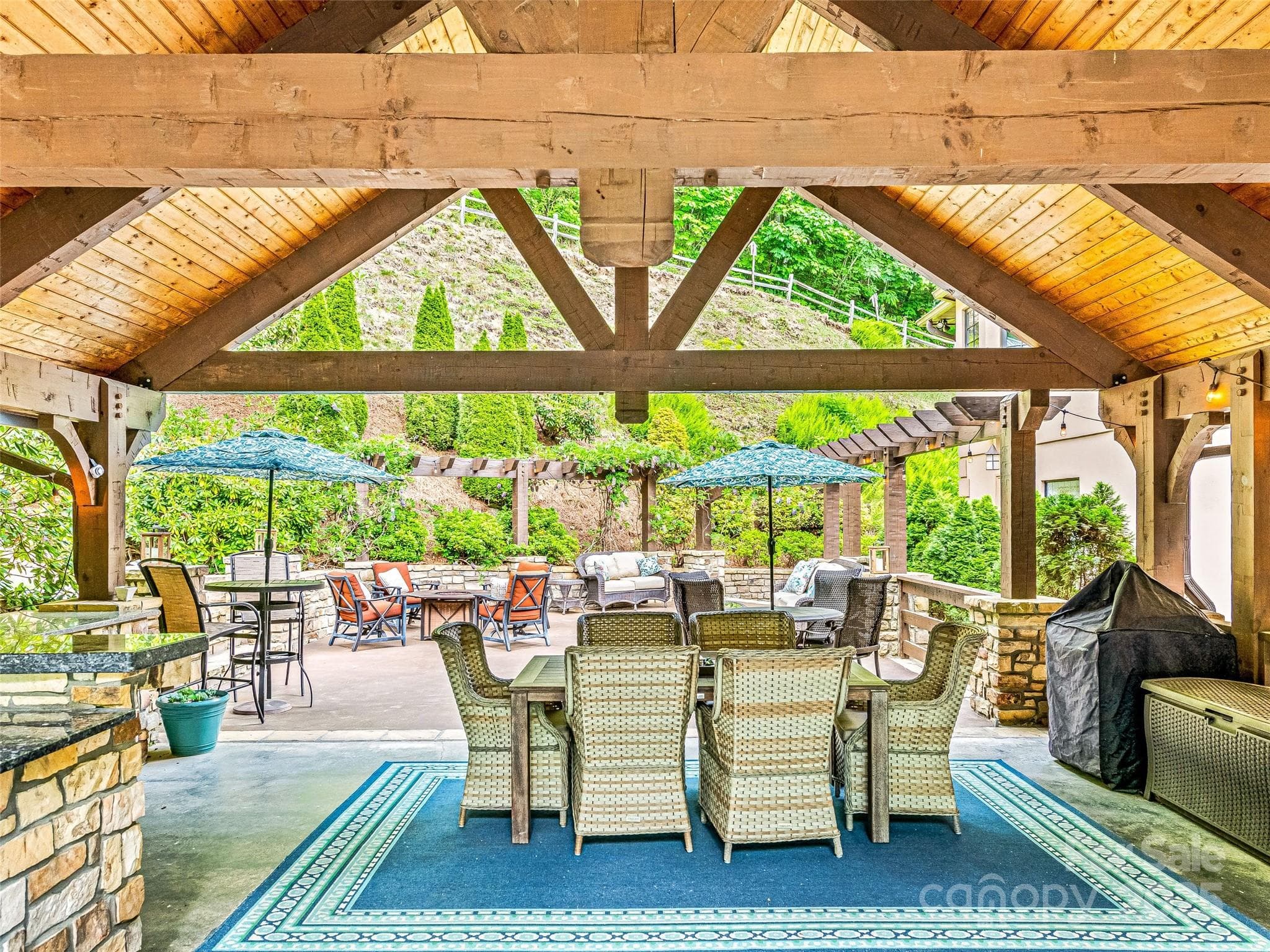Consider this home for an event/wedding venue. - 202 Emerald Lane, Maggie Valley