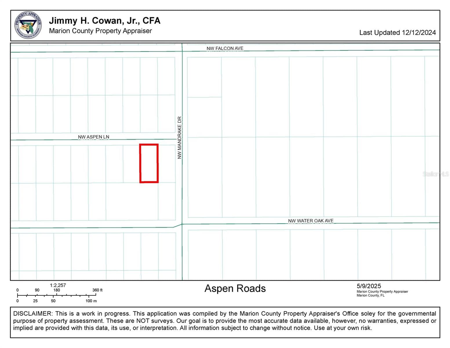 Land at 0 NW ASPEN LN, DUNNELLON, photo 2 of 5