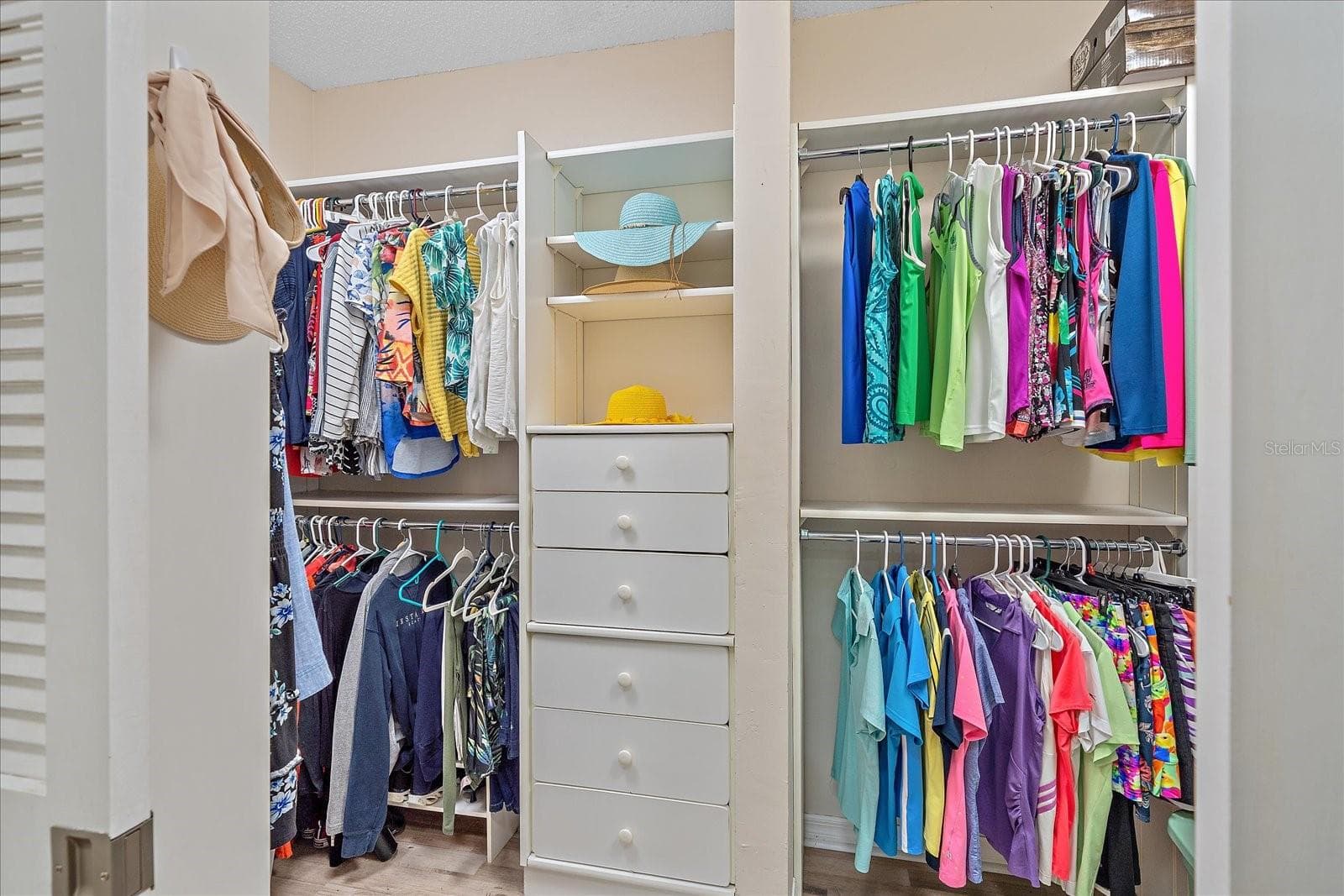 Partial View of Walk-in Closet - 1432 COLONY PL, VENICE