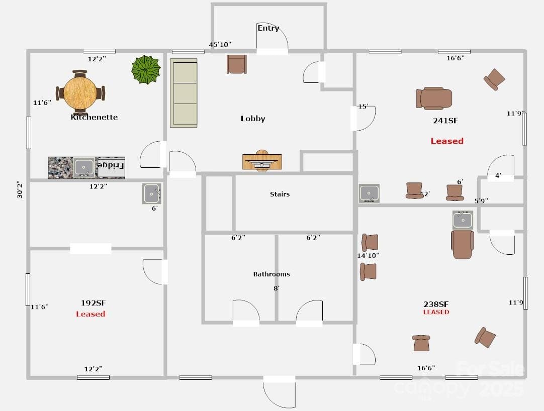 First Floor Layout - Charlotte