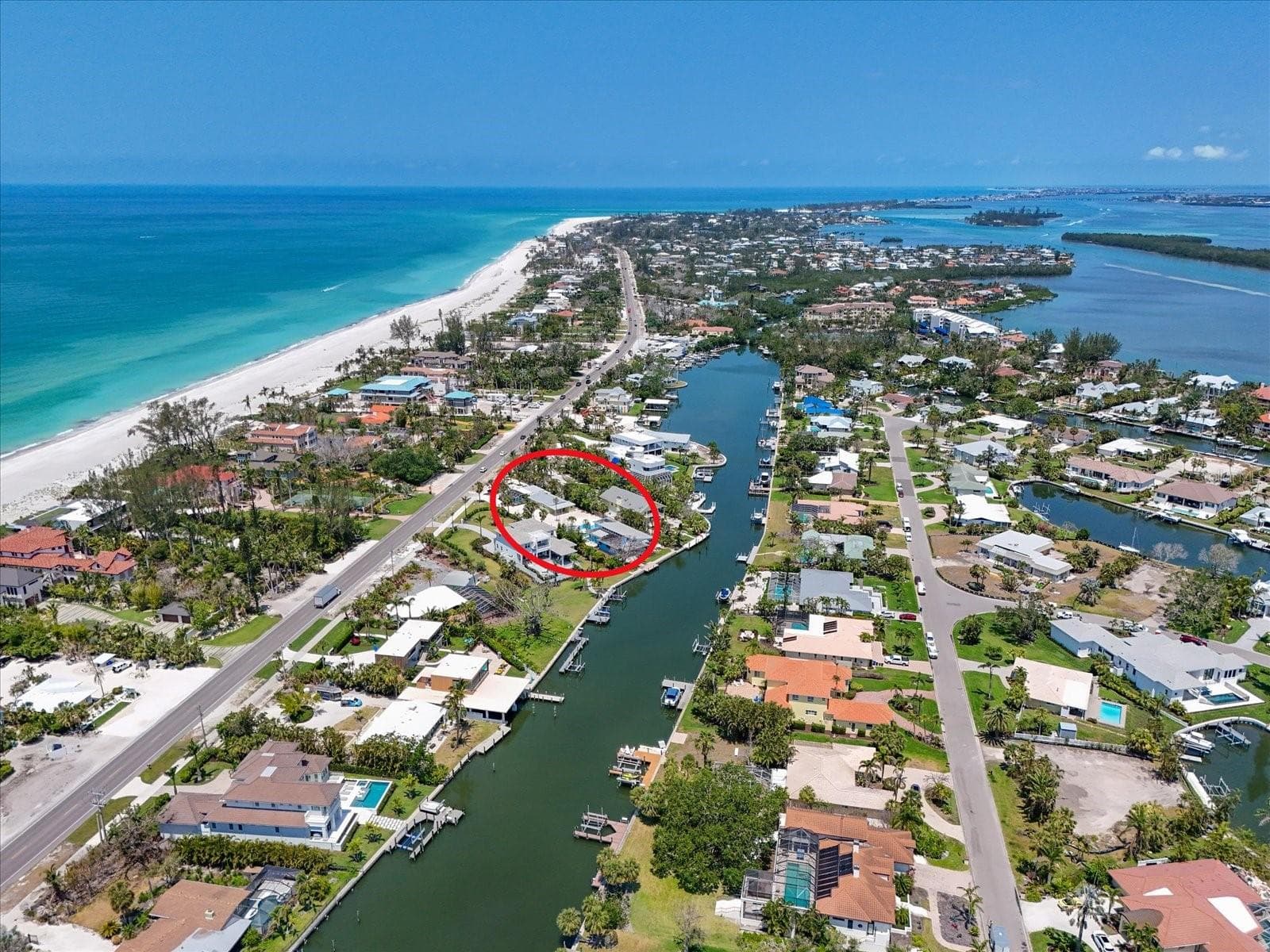 5920 & 5924 nestled between the canal and the Gulf - 5920 GULF OF MEXICO DR, LONGBOAT KEY