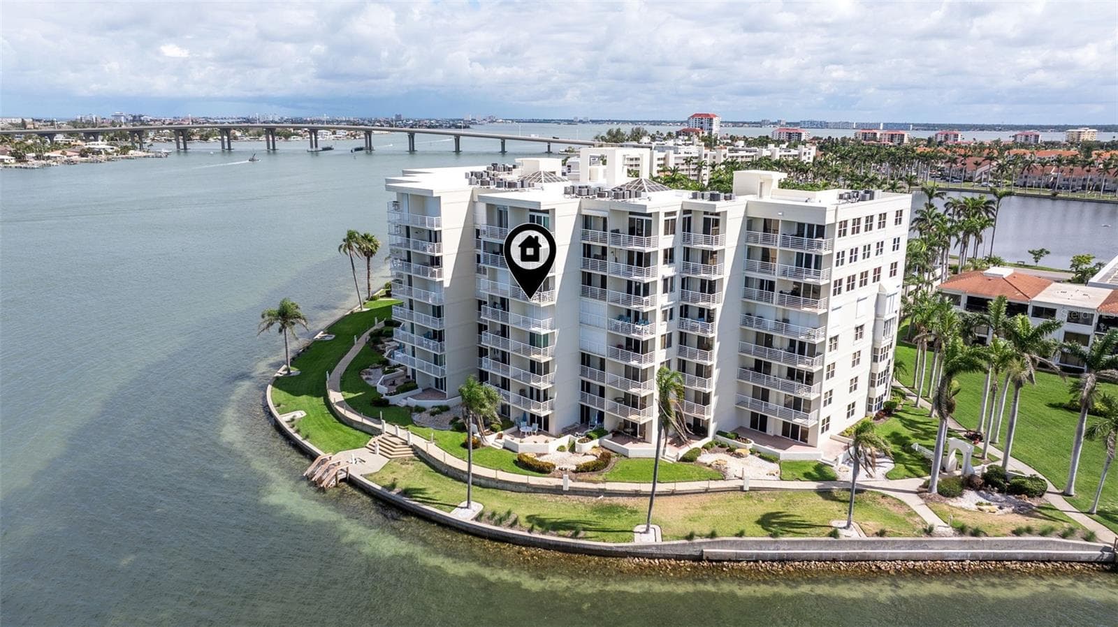 Gorgeous/private waterfront views. - 6105 BAHIA DEL MAR CIR #683, ST PETERSBURG