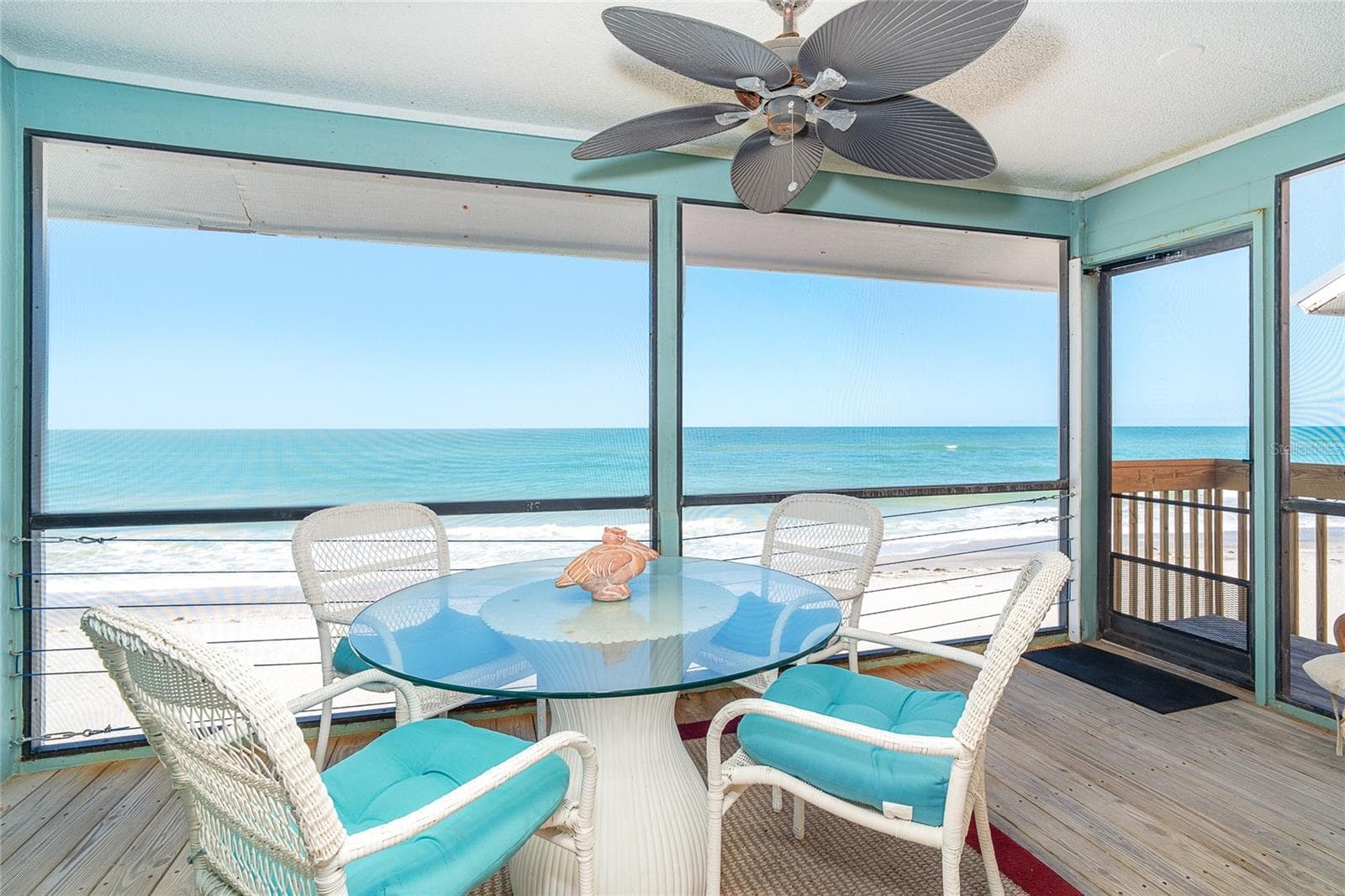 Rear Deck. - 301 S GULF BLVD #3, PLACIDA