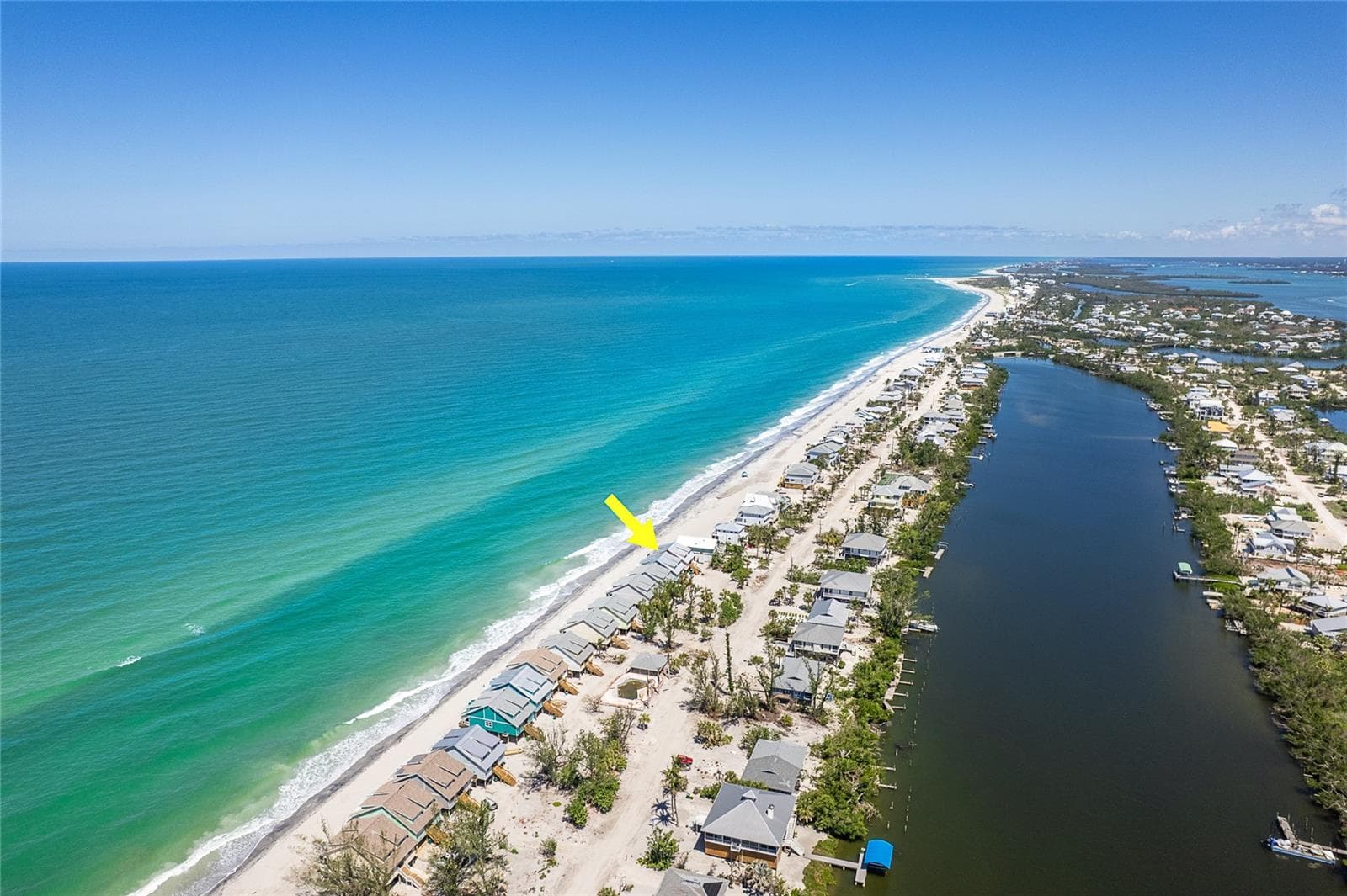 Aerial View. - 301 S GULF BLVD #3, PLACIDA