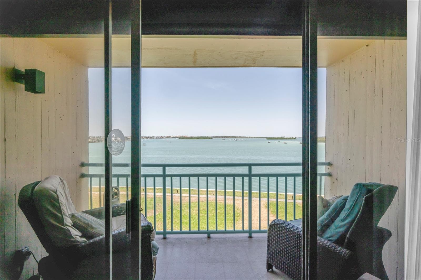 Sliding Door from Living area to your Front Row Seat for the non stop boat parade - 1 KEY CAPRI #303E, TREASURE ISLAND