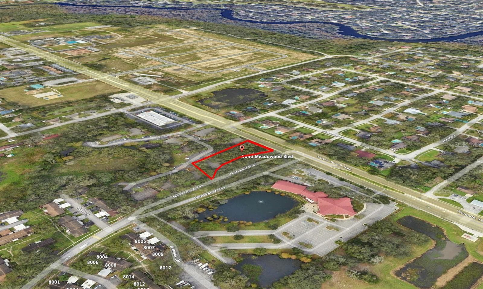 Land at 9050 MEADOWOOD BLVD, TEMPLE TERRACE, photo 2 of 2
