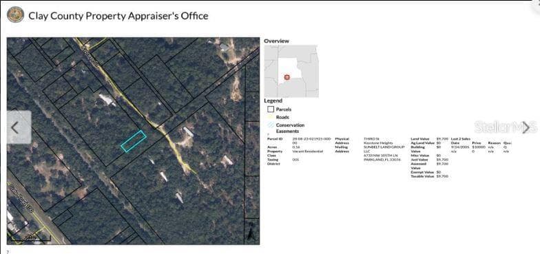 Land at 3RD ST, KEYSTONE HEIGHTS, photo 5 of 6