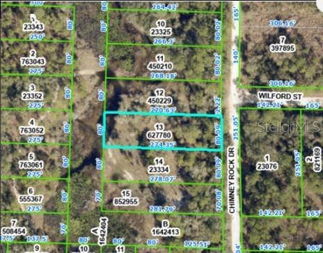 Land at CHIMNEY ROCK DR, WEBSTER, photo 2 of 6