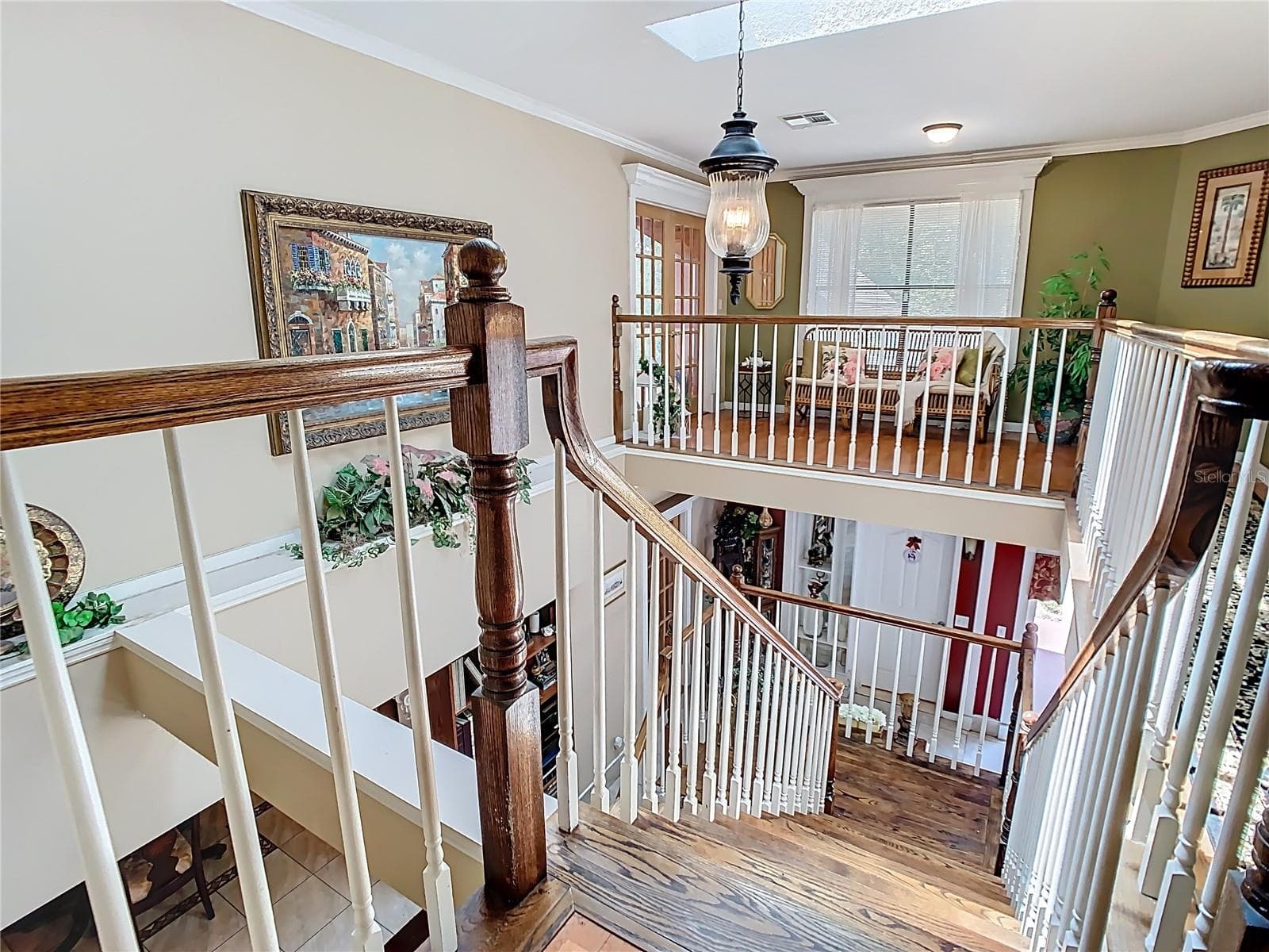 Staircase to 2nd floor - 5852 MEDINAH WAY, ORLANDO