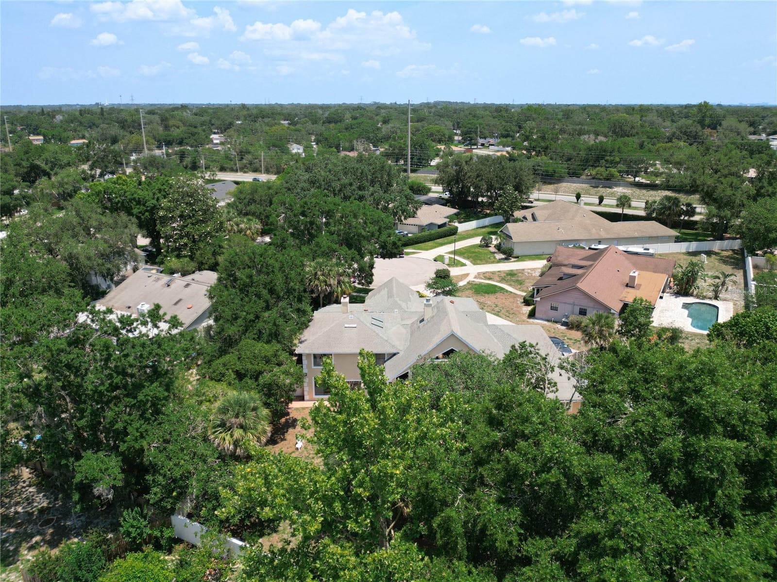 Aerial View - 5852 MEDINAH WAY, ORLANDO