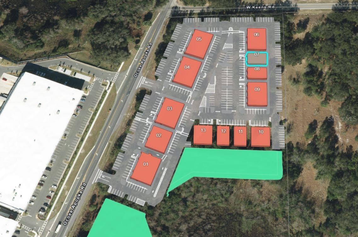 Site Plan - 2625 OCOEE APOPKA RD #7, APOPKA
