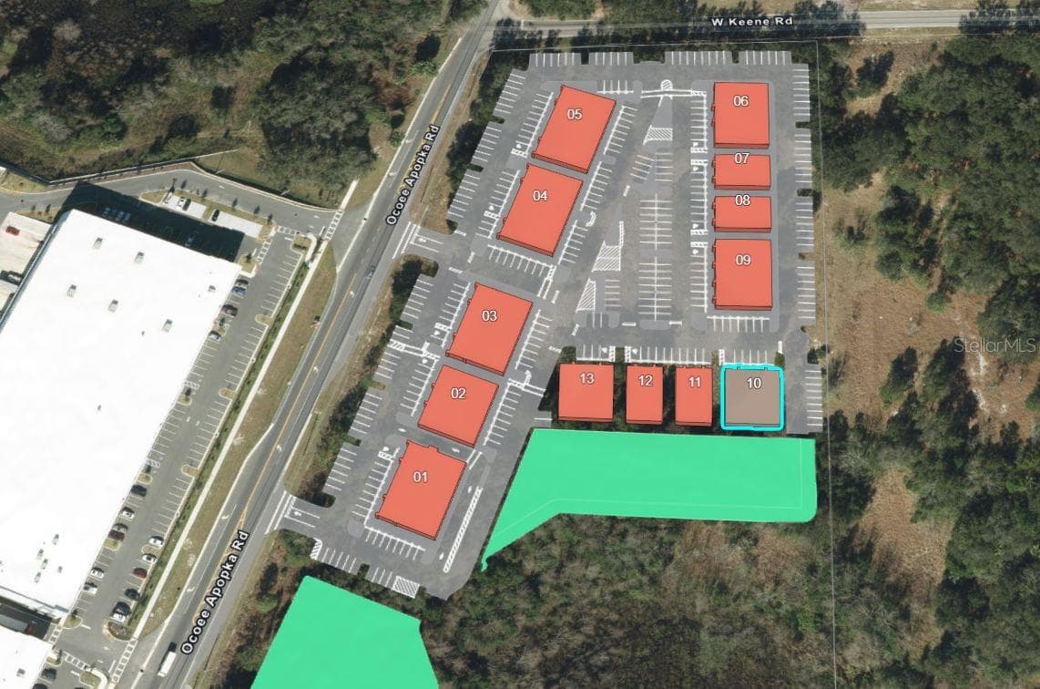 Site Plan - 2745 OCOEE APOPKA RD #10, APOPKA