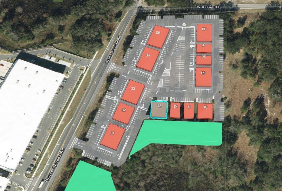Site Plan - 2835 OCOEE APOPKA RD #13, APOPKA