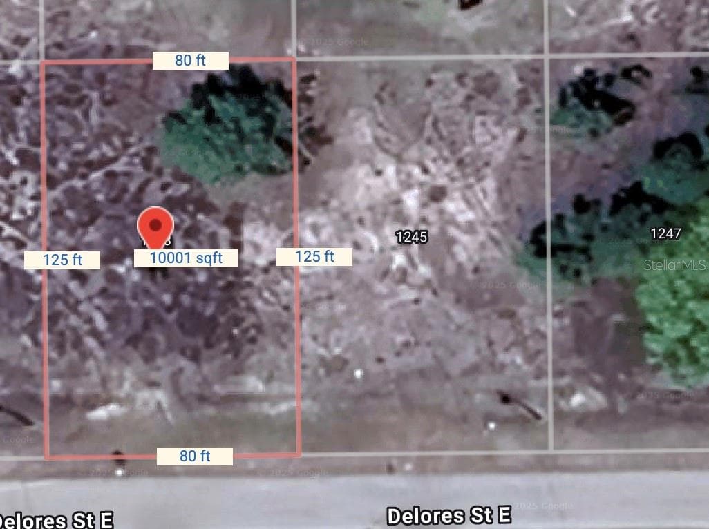 Land at 1243 DELORES ST E, LEHIGH ACRES, photo 2 of 2
