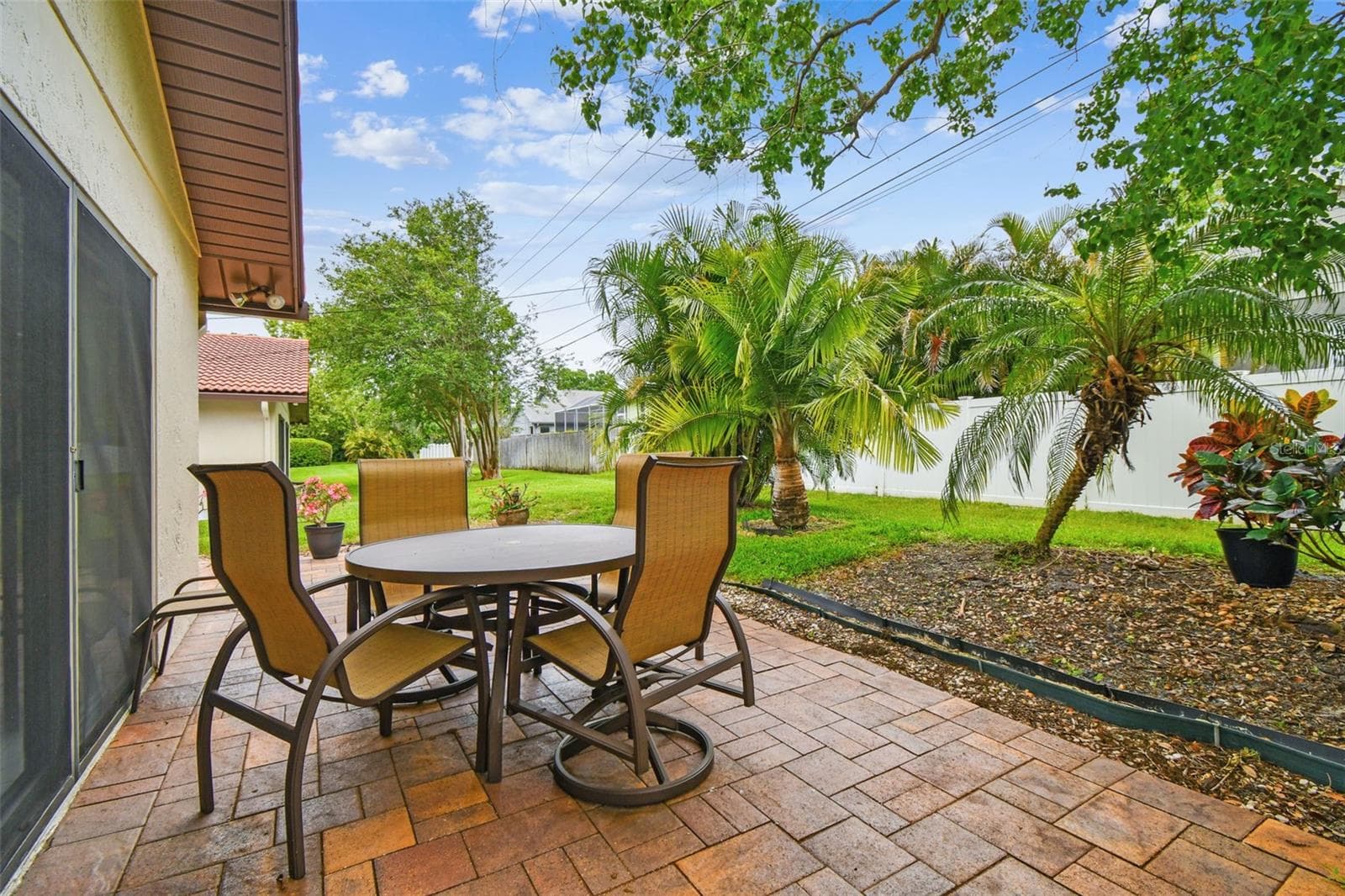 Private backyard - 3476 TARPON WOODS BLVD, PALM HARBOR