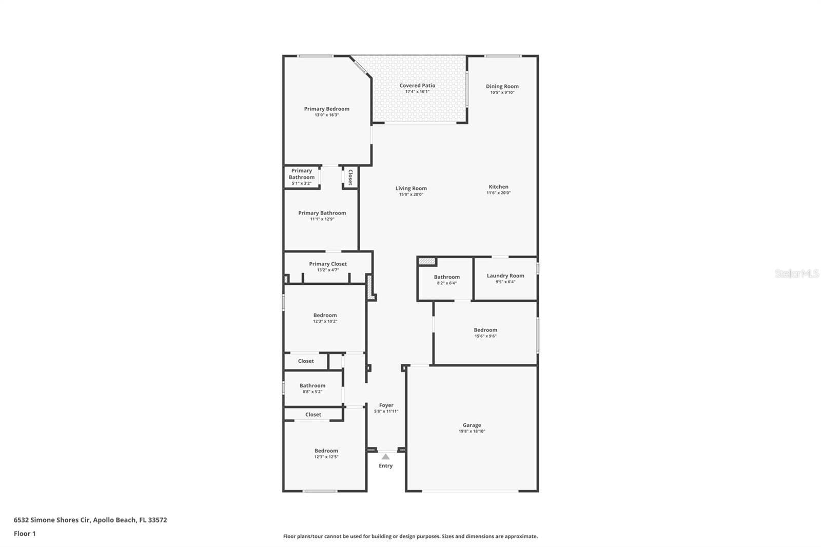 Single Family Residence at 6532 SIMONE SHORES CIR, APOLLO BEACH, photo 88 of 88