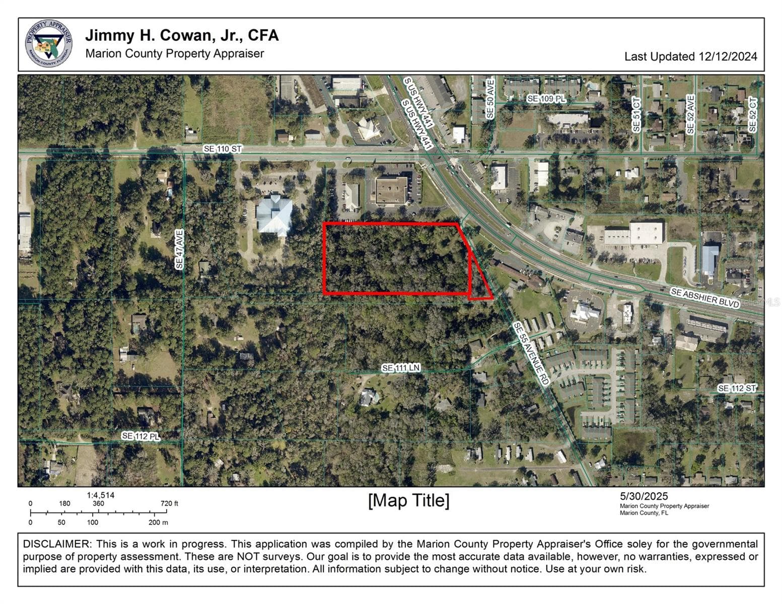 Land at 11090 SE 55TH AVENUE RD, BELLEVIEW, photo 4 of 9